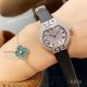 AAA Replica Cartier Tortue Women's Quartz Watch - Diamond Paved Case Black Fabric Strap (4)_th.jpg